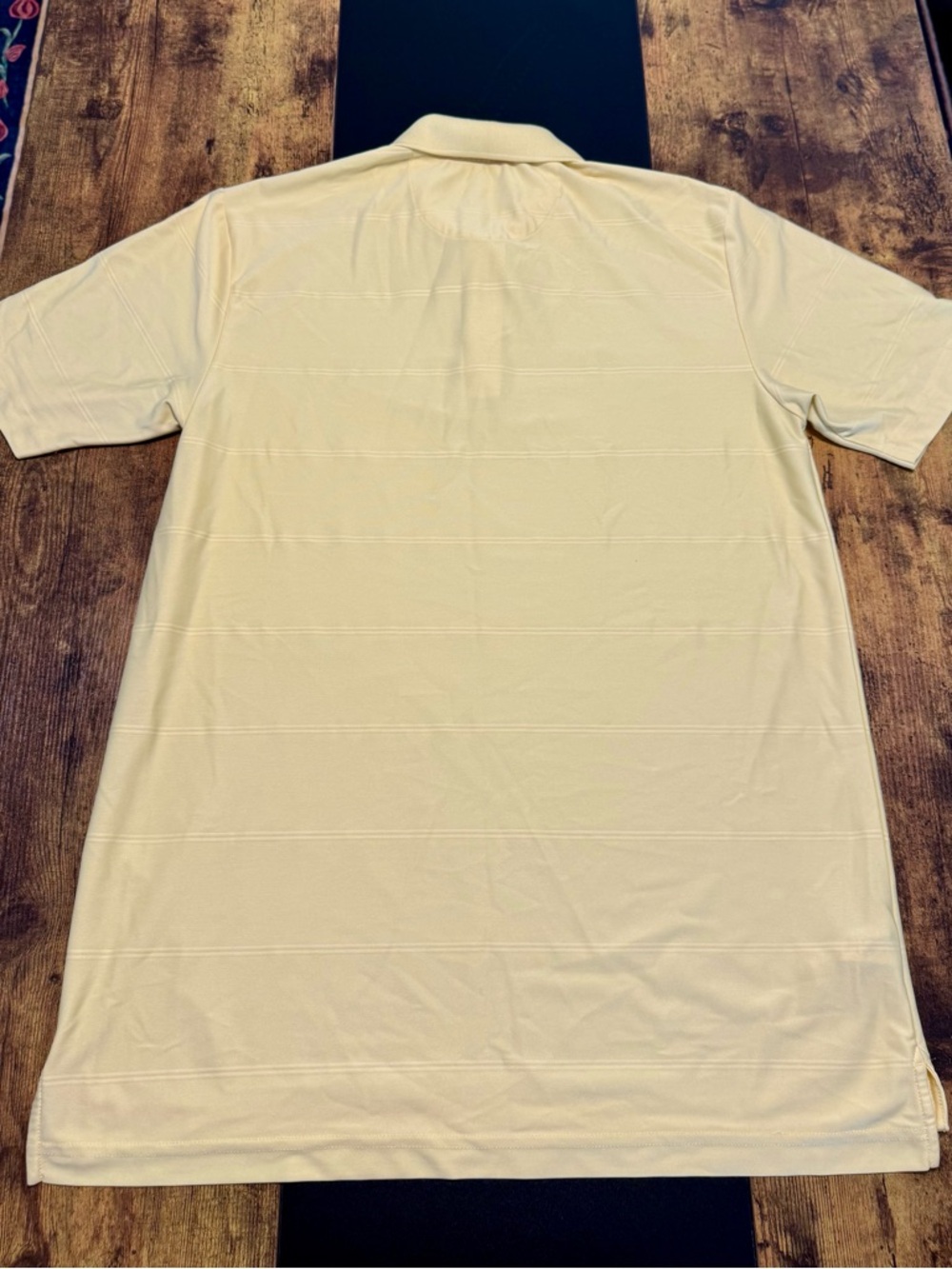 Jack Nicklaus StayDri Polo Shirt Mens Medium Yellow Golf Performance - Picture 2 of 6